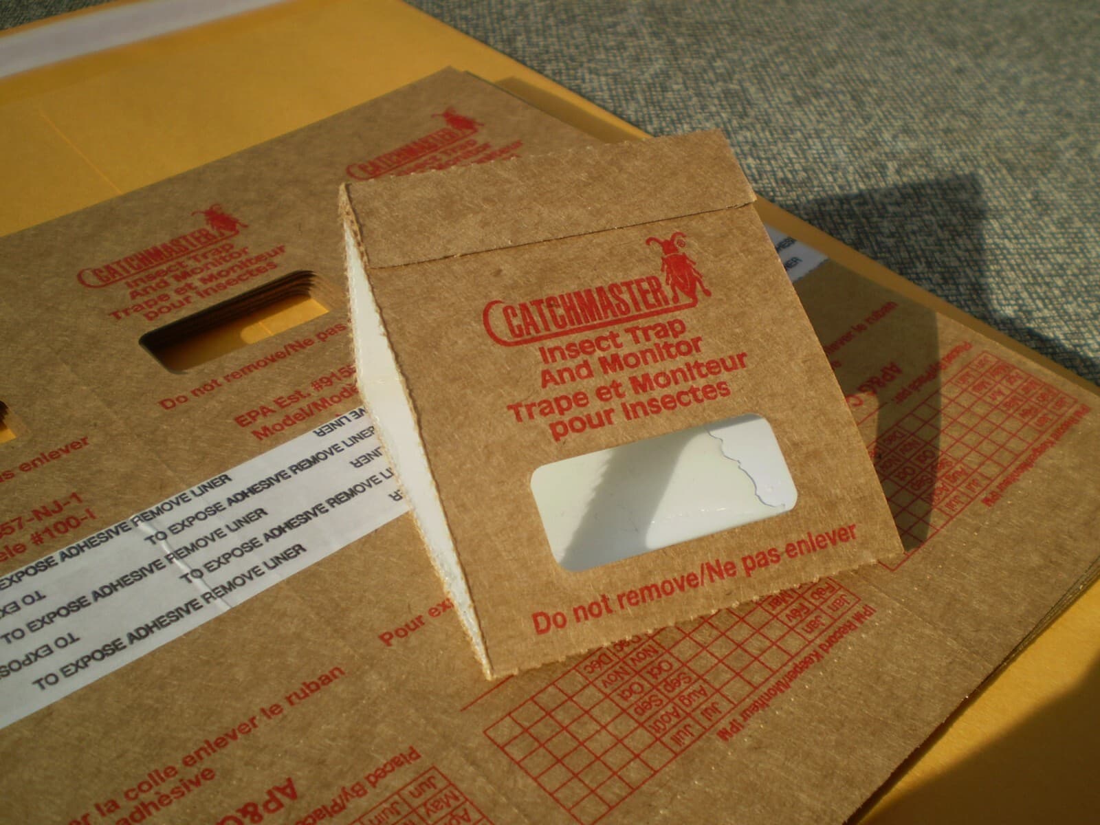 Insect Bug Roach, Brown Recluse Spider Sticky Traps, Qty 12, Free Domestic Ship 4