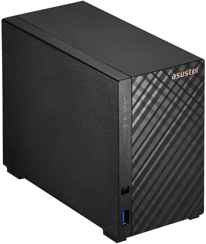 Asustor Drivestor 2 Lite 2 Bay NAS Quad-Core 1.7GHz CPU (Diskless) AS1102TL 6