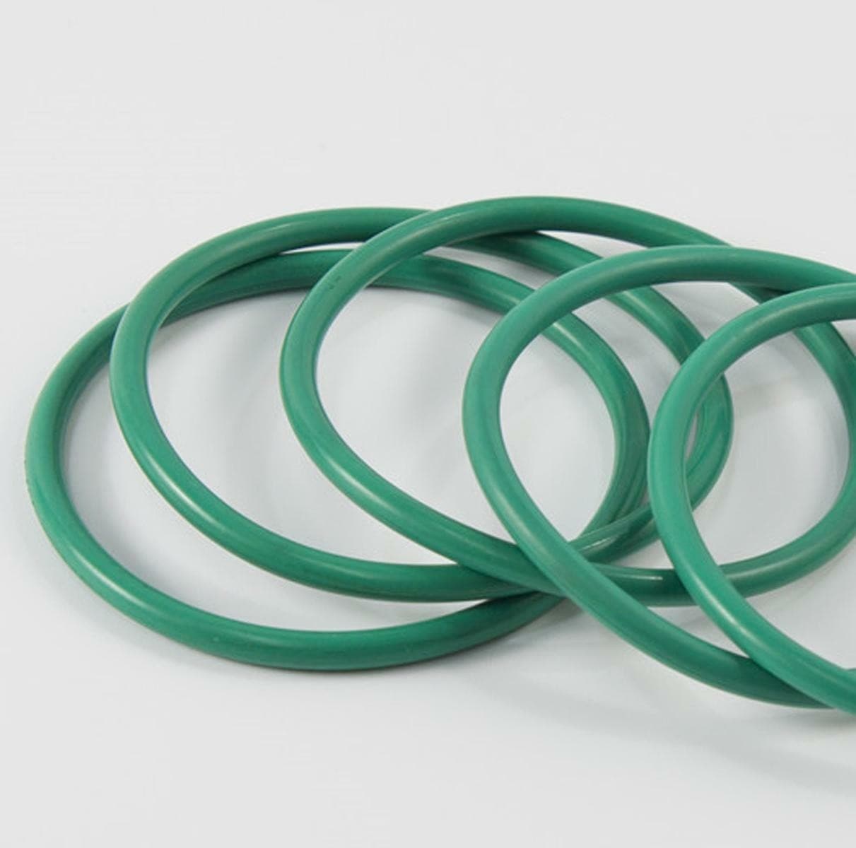 Wire Dia. 3.5mm FKM Viton Seal Fluorine Rubber O-Ring 2