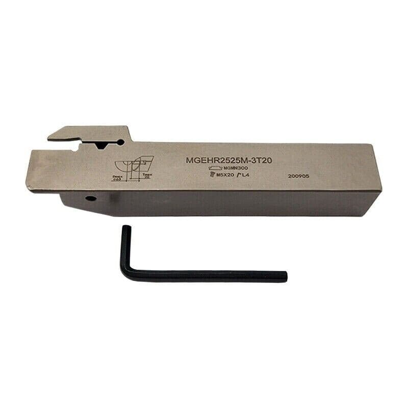 3MM CNC Grooving Partting Cut-Off Tool Holder MGEHR2525 + 10PCS MGMN300 insert 2