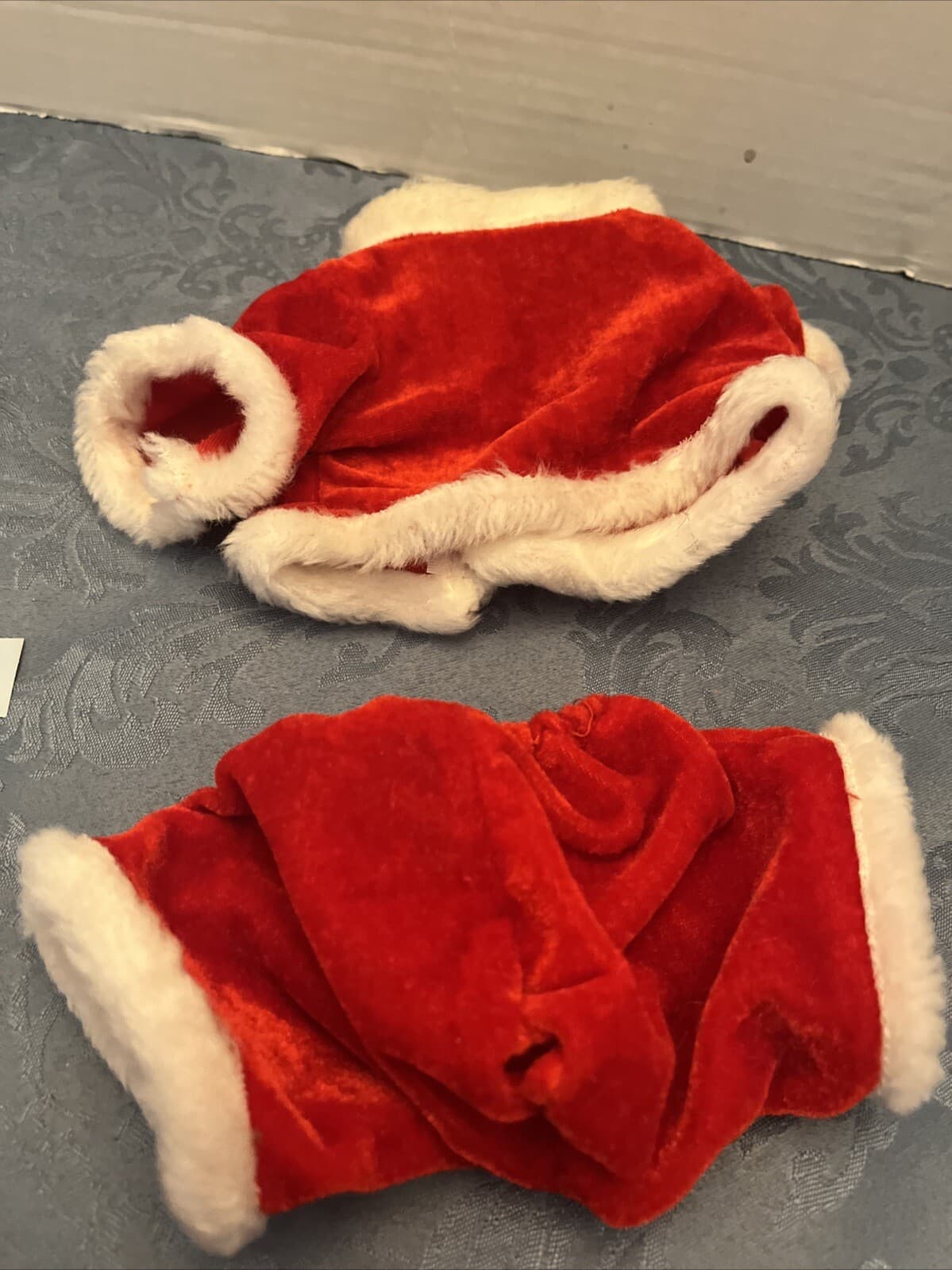 Webkinz Christmas Santa Claus Suit Outfit NO SANTA HAT **READ DESCRIP** has code 4