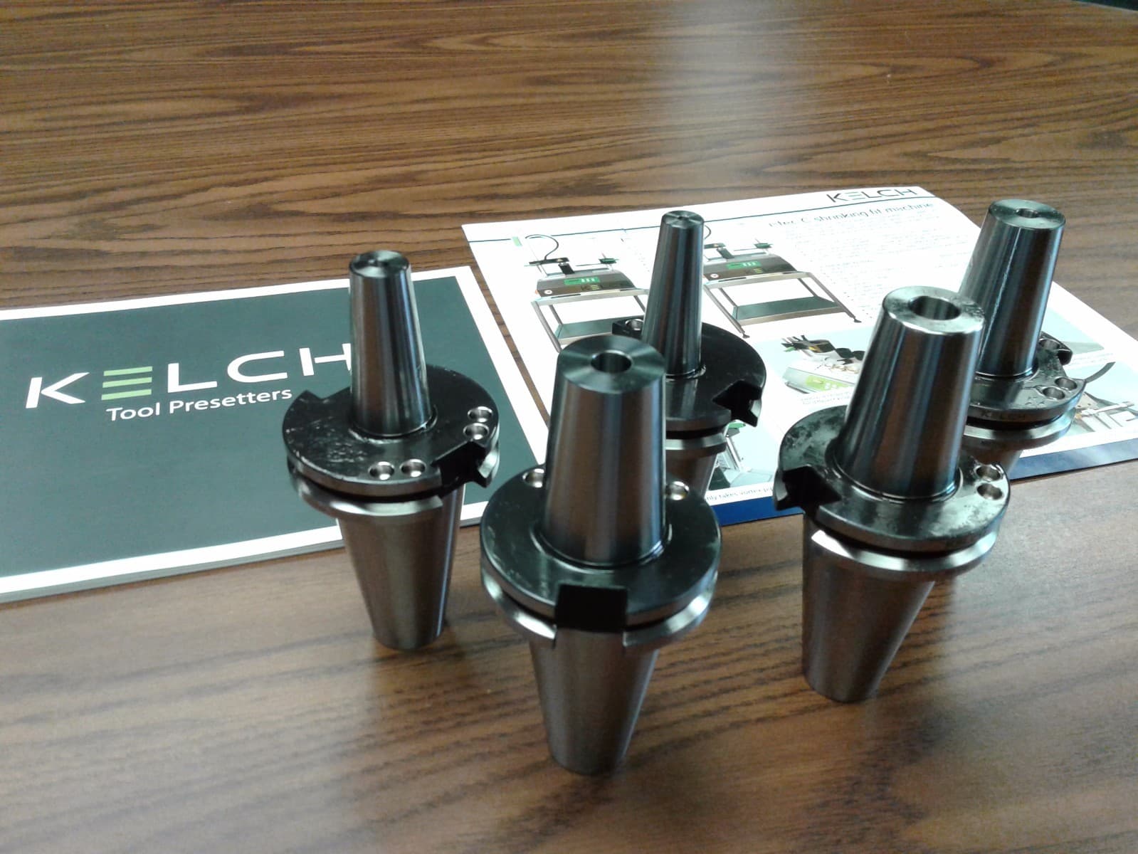 5 any inch sizes Shrink Fit CAT40 end mill holders Germany KELCH G2.5/25000RPM