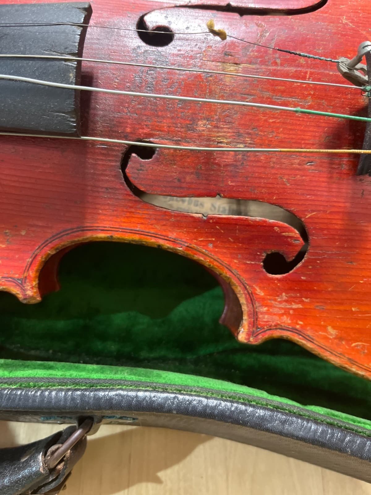 ANTIQUE JACOBUS STAINER COPY VIOLIN -  GERMANY (bh) 3