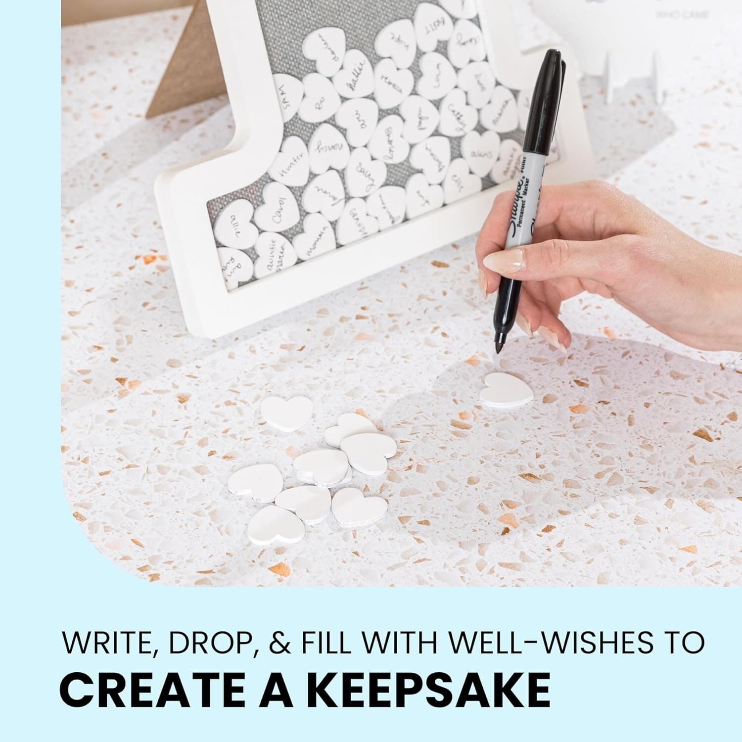 GLM Adorable First Birthday Decorations - Guest Book Alternative for a 1st Bi... 2