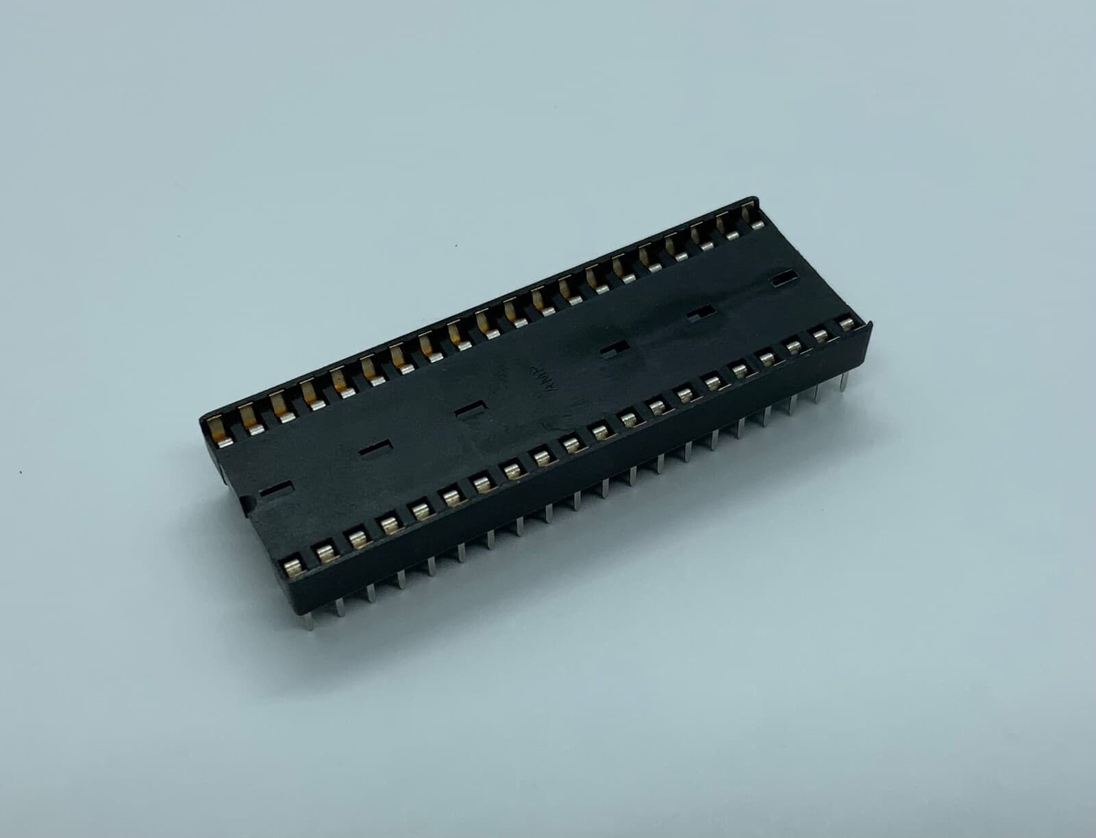 3x Lot AMP DIP Socket 40 Pin Position Closed Frame Through Hole 2-640379-4 3