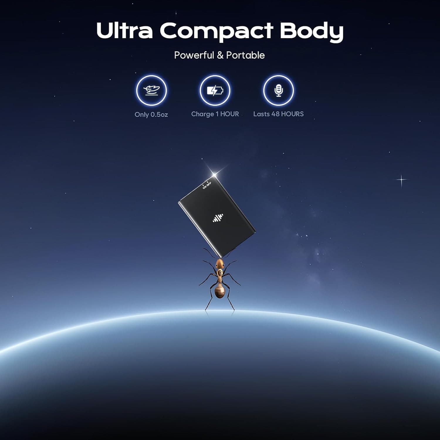 64GB Magnetic Voice Recorder -  Voice Activated Recorder Ai-Intelligent Noise Re 6