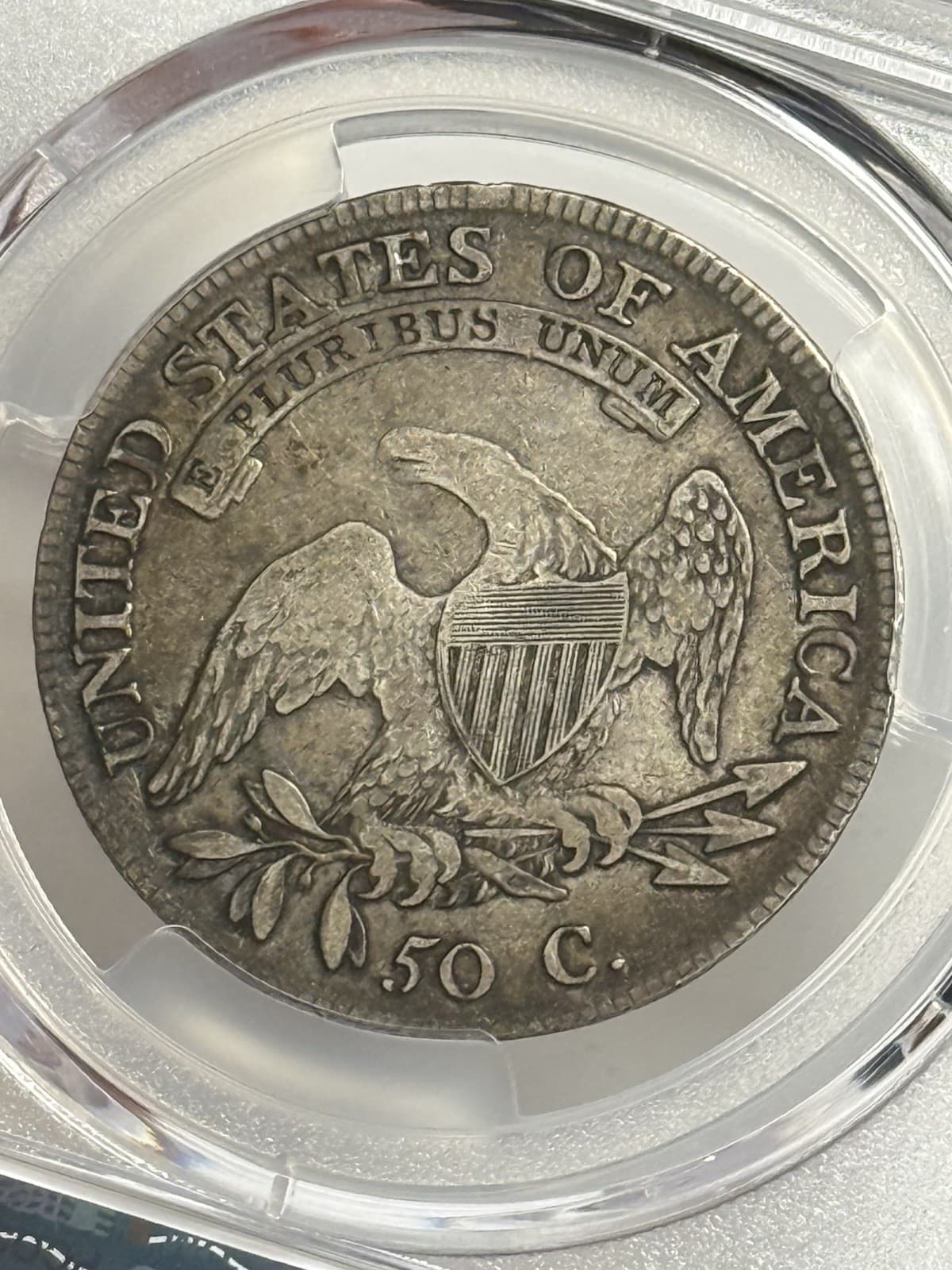 1809 (O-104) PCGS VF25 Capped Bust Half Dollar, U.S. 50c Silver Coin Very Fine 3