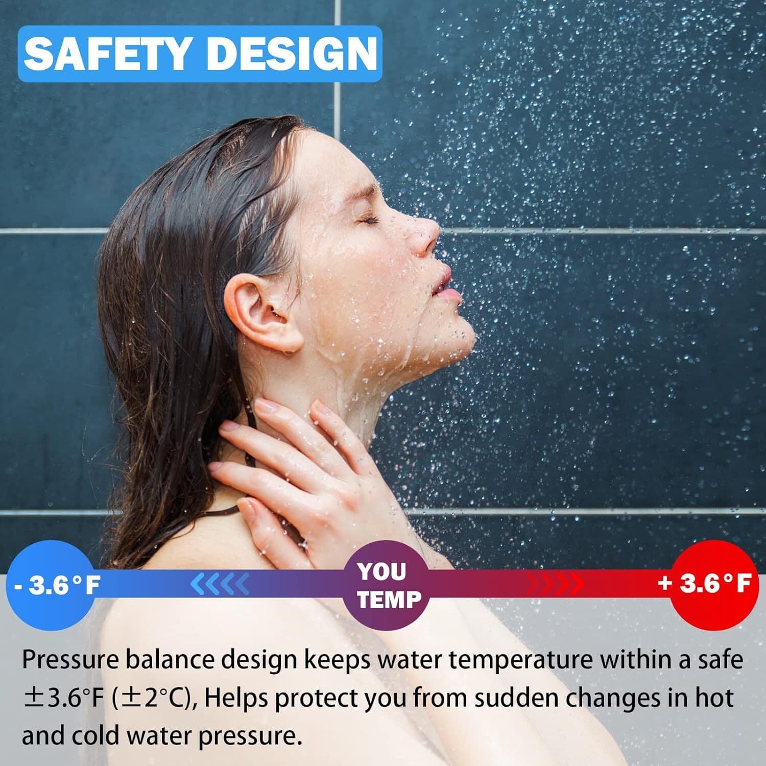 RP19804 Shower Cartridge Assembly Replacement For Delta 1300/1400 Series Tub US 6