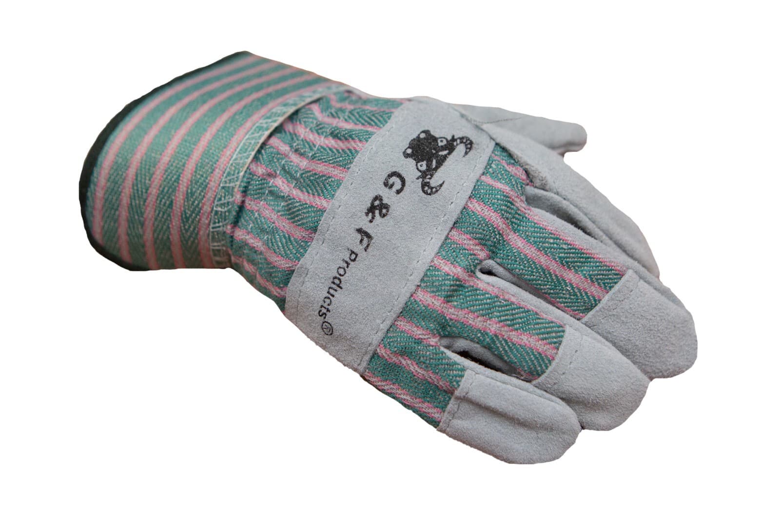 G & F 5008 JustForKids Work And Gardening Gloves With Rubberized Safety Cuff 6