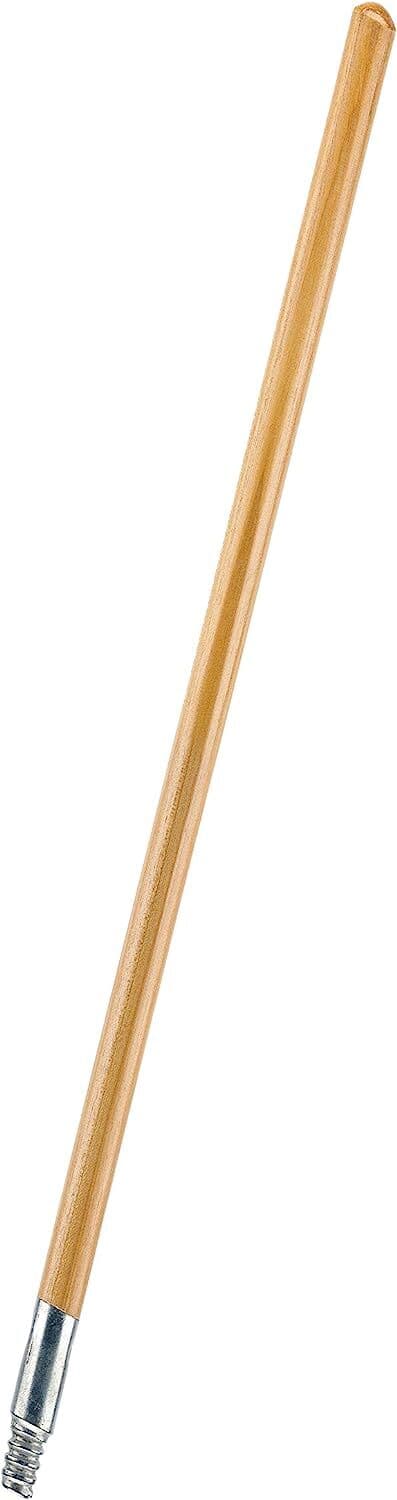 Wood Handle 72" with Threaded Metal Tip by Superio