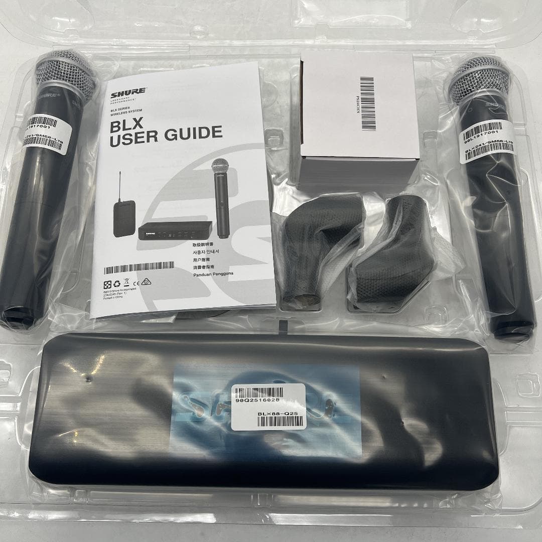 New BLX288/SM58 Dual-Channel Wireless Handheld Microphone System 4