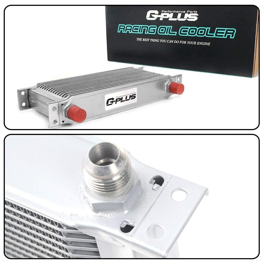 19 Row Universal AN10-10AN Racing Engine Transmission Oil Cooler 2