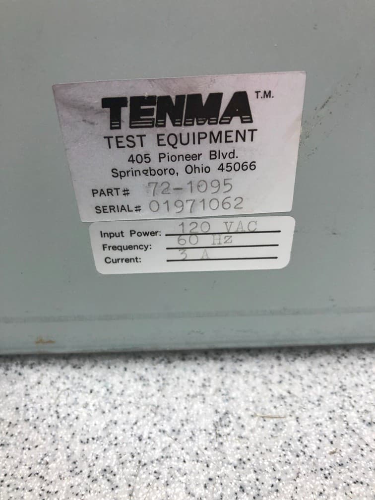 Tenma 72-1095 Variable Output Isolation Transformer 2