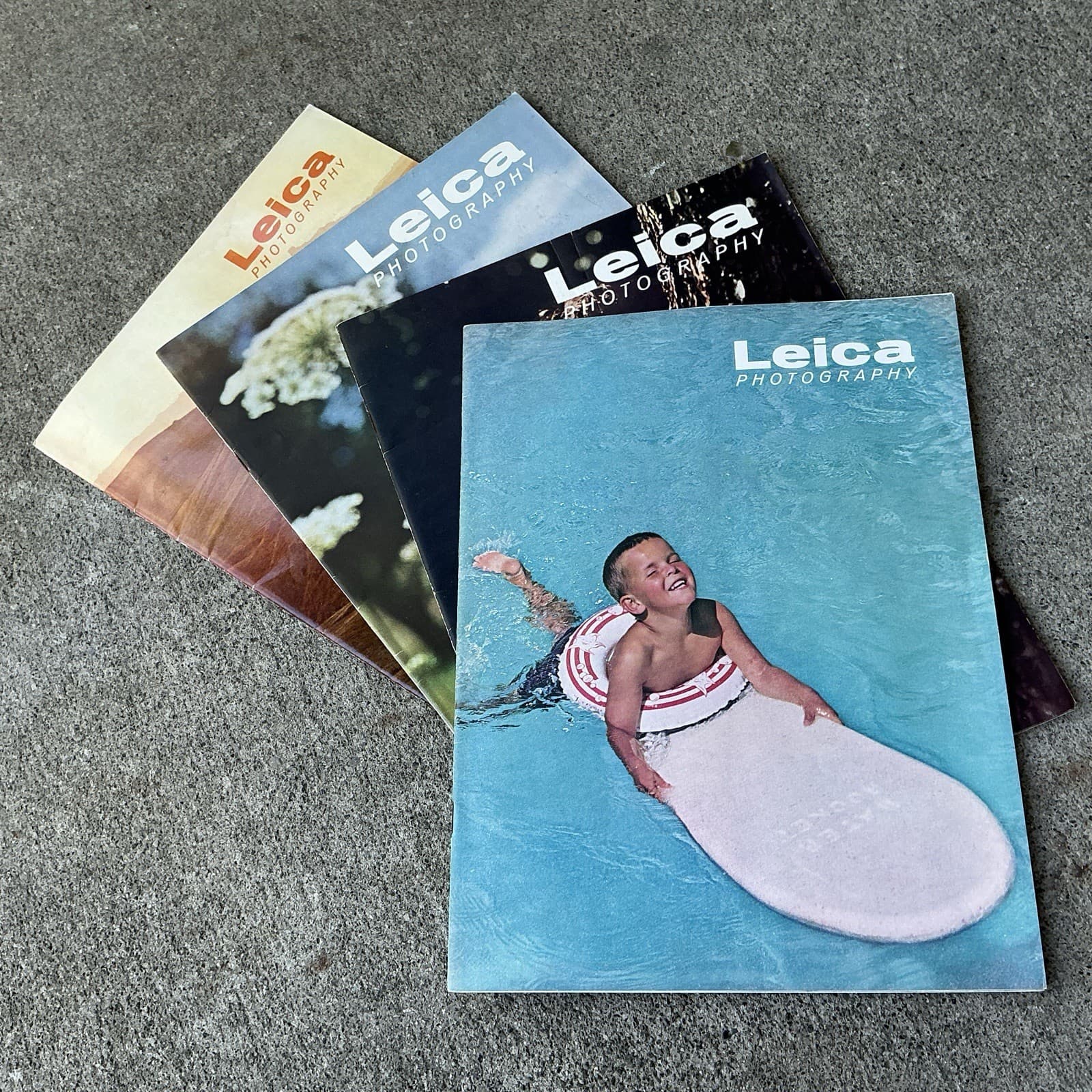 1962 Vintage LEICA FOTOGRAPHIE MAGAZINE Lot Of 4 Photography Camera MCM 2