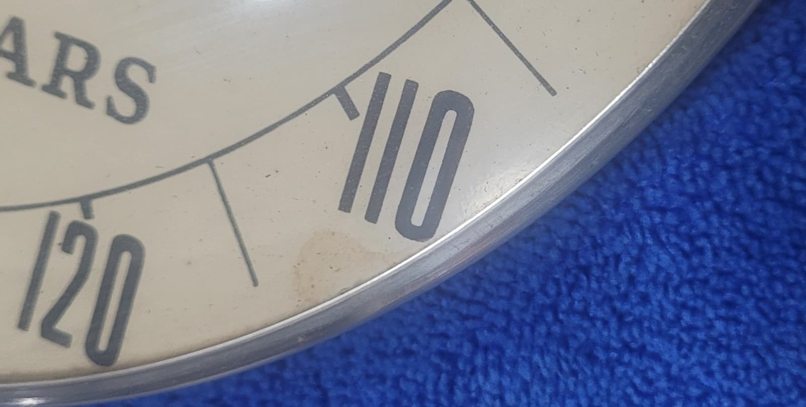 Vintage WALKERS Deluxe Bourbon Bubble Glass "working" Thermometer Sign 1960s 4