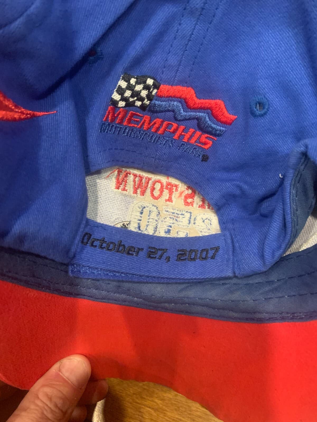 2007 SAM'S TOWN 250 MEMPHIS MOTORSPORTS PARK HAT CAP SNAPBACK NASCAR  4