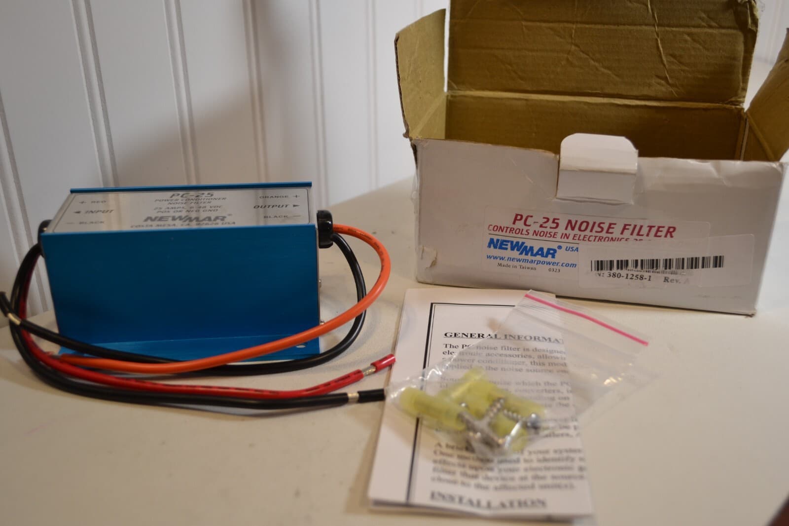 Newmar PC-25 Noise Filter, 25 Amp