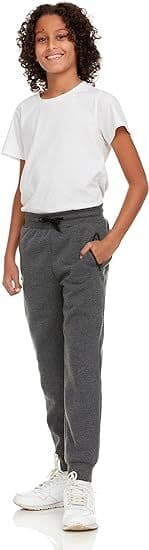 3 PACK:  Youth Fleece Jogger Sweatpants Boys Kids clothes Boys Joggers Size 4-20 4