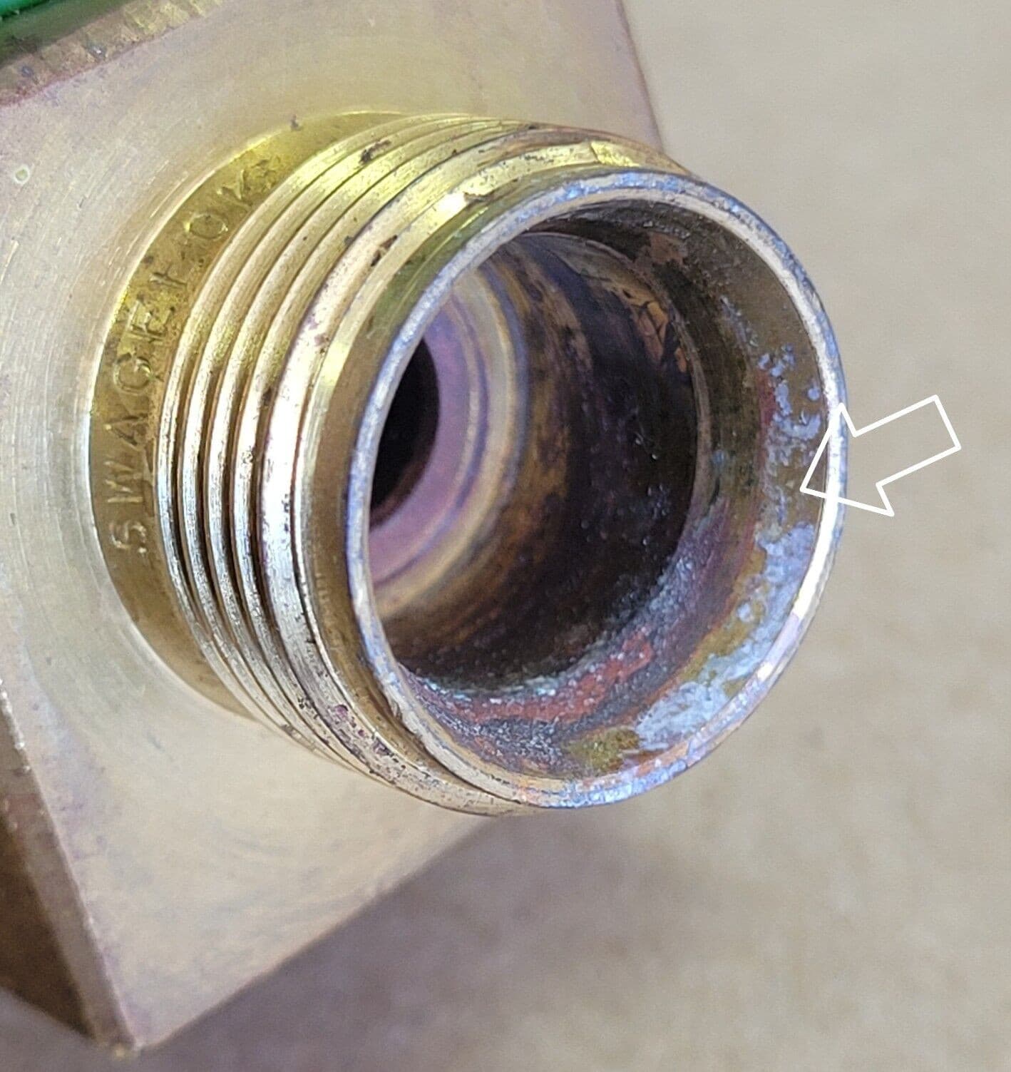 NUPRO SWAGELOK B-8P6T BRASS PLUG VALVE 5