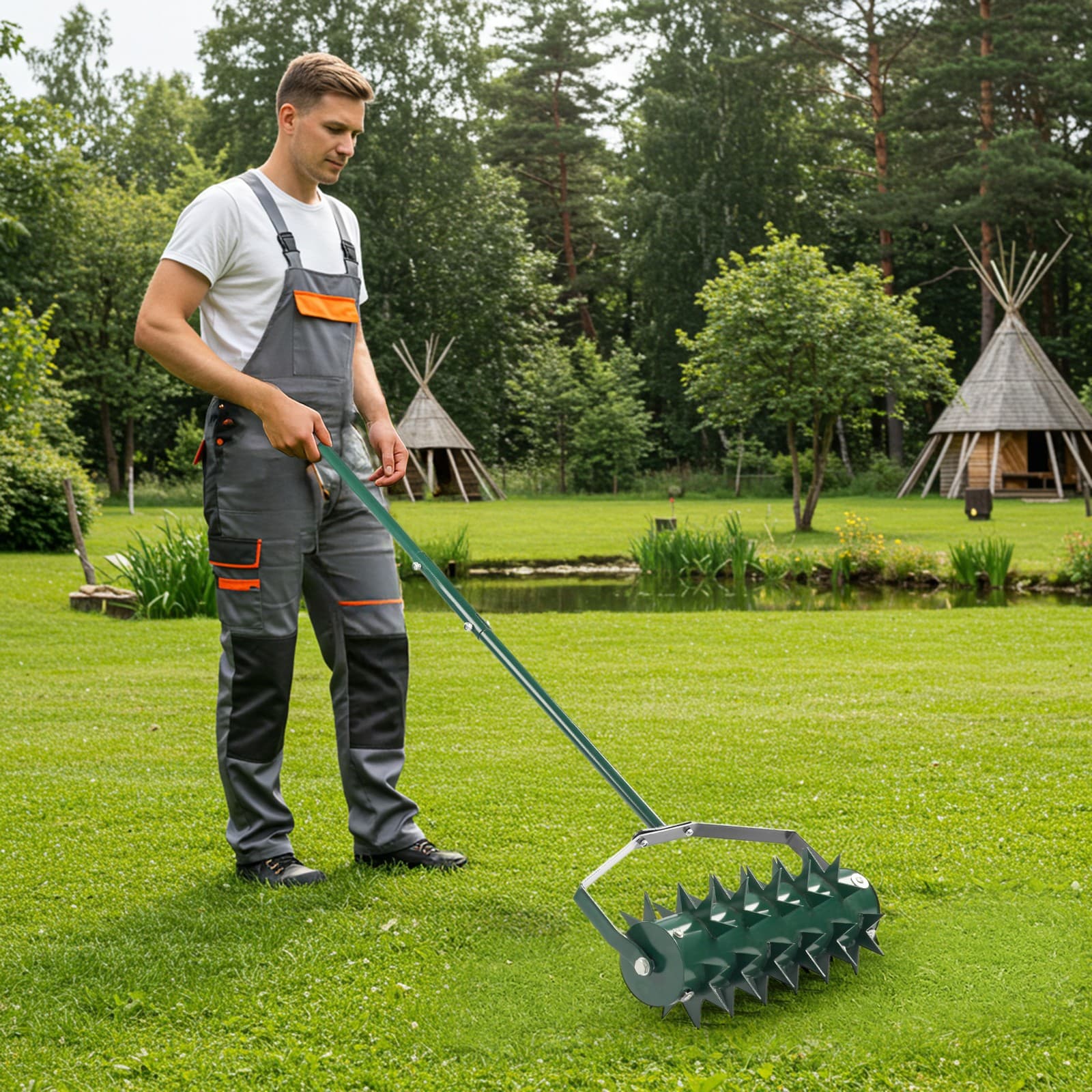 LEADZM 18in Lawn Aerator 3