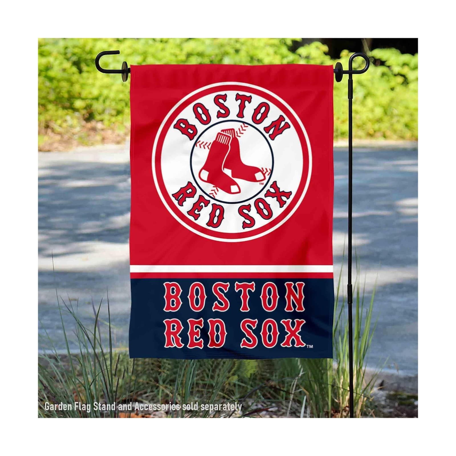 Boston Red Sox Double Sided Garden Flag 2