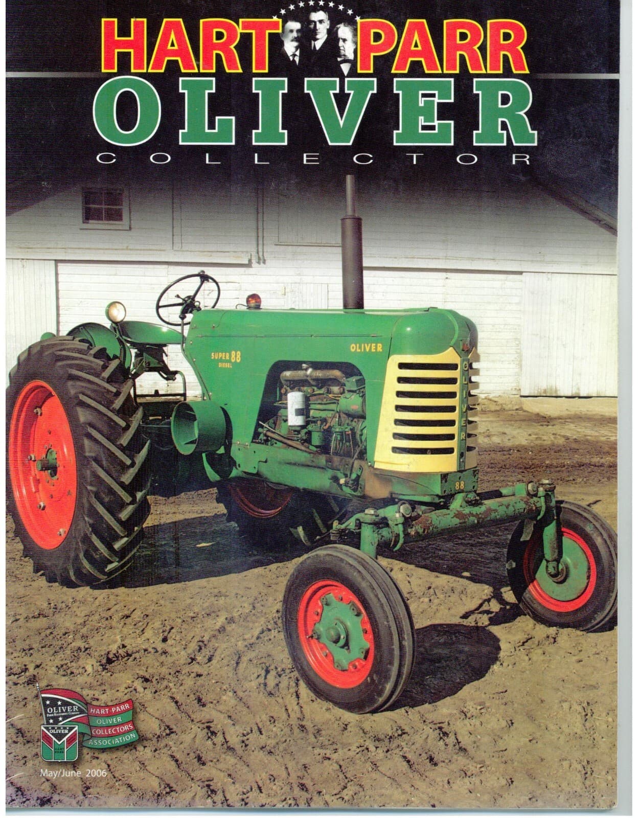 OLIVER SUPER 88 Tractor Featured, Charles City former factor site