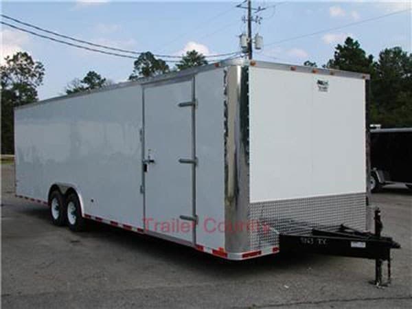 NEW 8.5X28 8.5 x 28 Enclosed Cargo Carhauler Trailer - NEW 2025