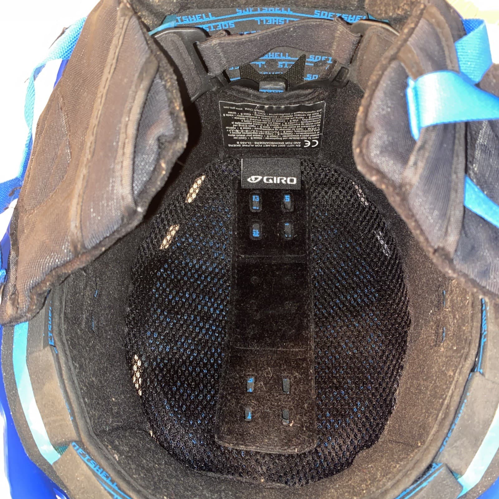 Giro Discord Royal Blue EN 1077 Ski Snowboard Helmet  Slide Vent 6