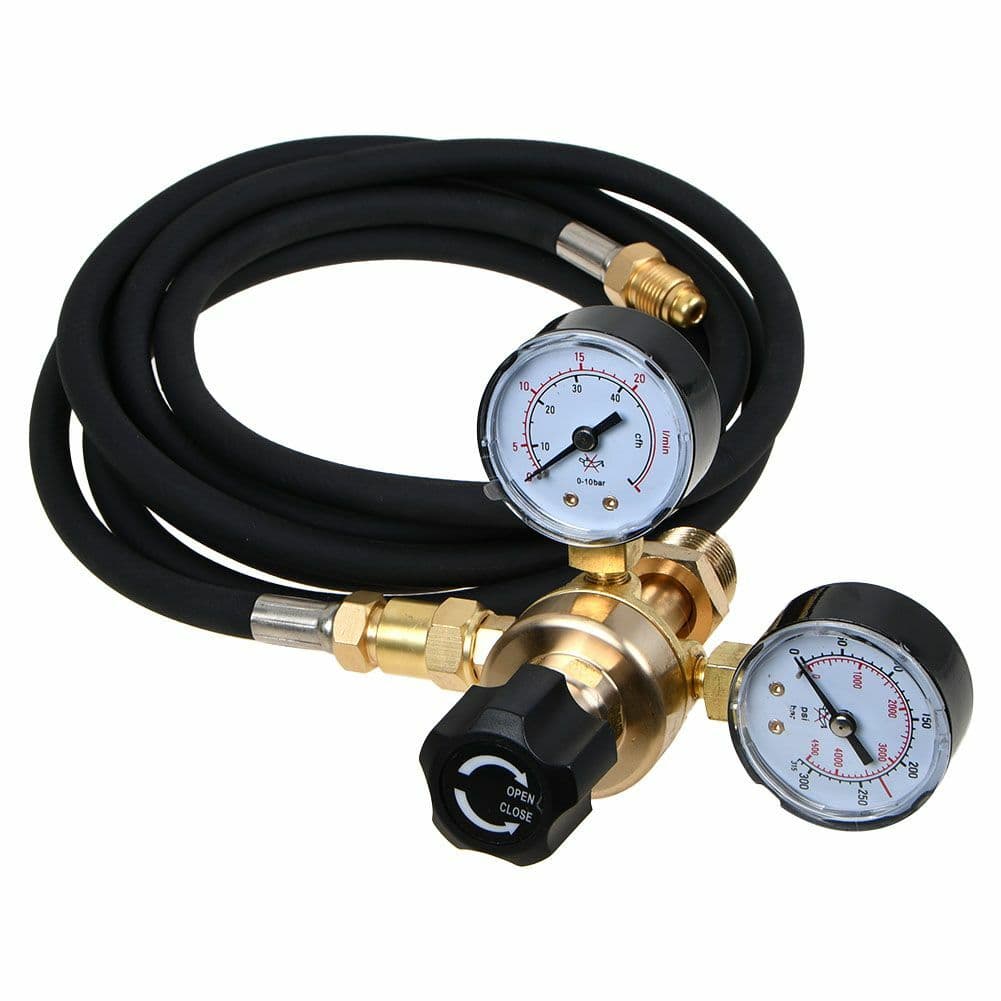 Argon CO2 For Lincoln Mig Tig Flow Meter Welding Regulator Welder Gauge Gas+Hose 6