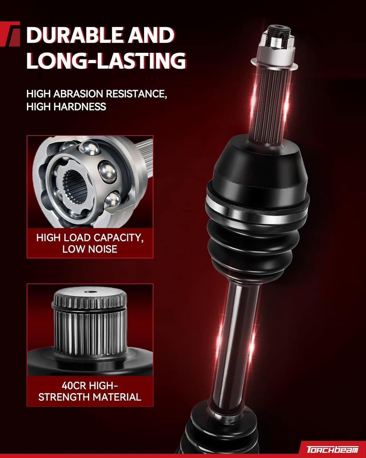 CV Axle Shaft Assembly for 2015-2019 Sonata 2016-2020 Optima Front Left CV Axle 3