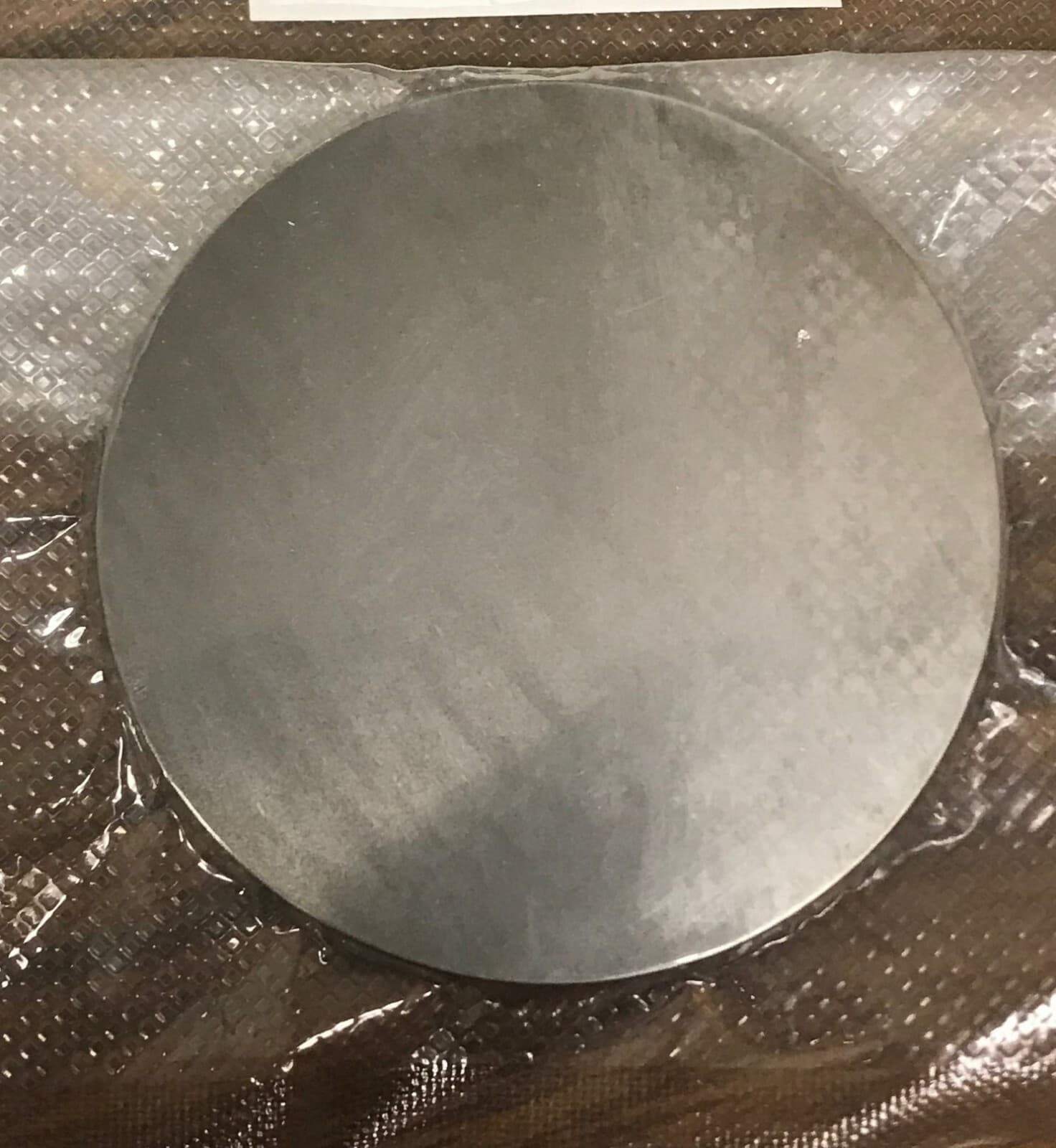 Nickel-titanium sputter target: Ni/Ti 50/50 at%, 3" dia x 1/4" thk