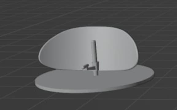 Lost in Space Jupiter 2 Astrogator Nav Dish  2 Control Seats 1:35 1:24  3D Print 3