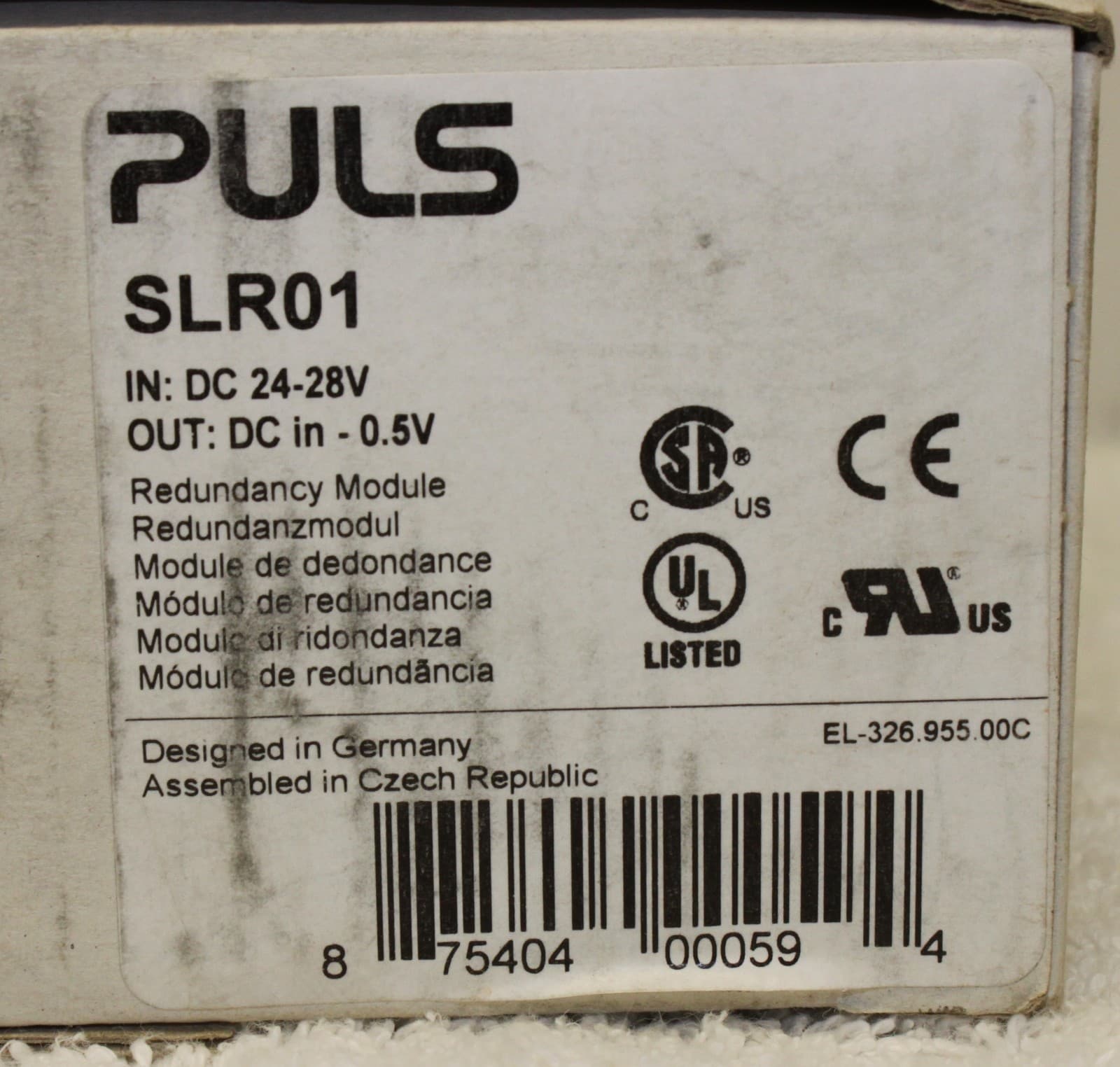 PULS SLR01 Single Redundancy Module **NEW IN BOX** 3