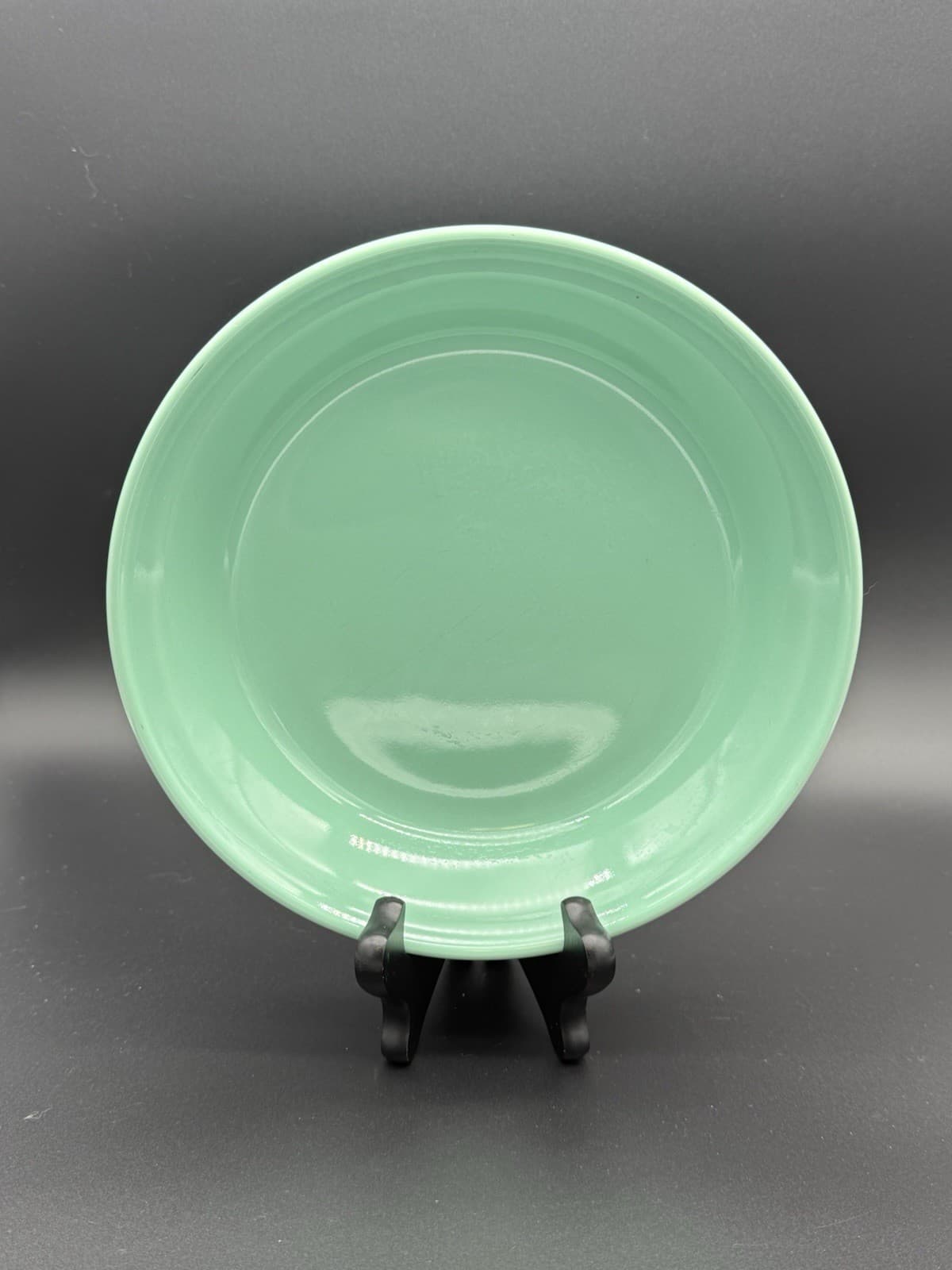 Fiesta Ware 8.25” Medium Pie Baker Plate Seamist Sea Mist Green Fiestaware 2001 2