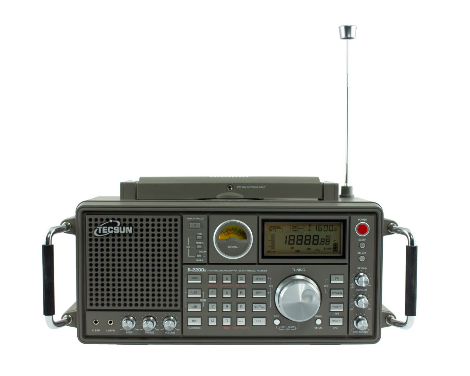 TECSUN S-2200x AM/FM MW LW SW Shortwave SSB VHF Airband DSP radio receiver 2