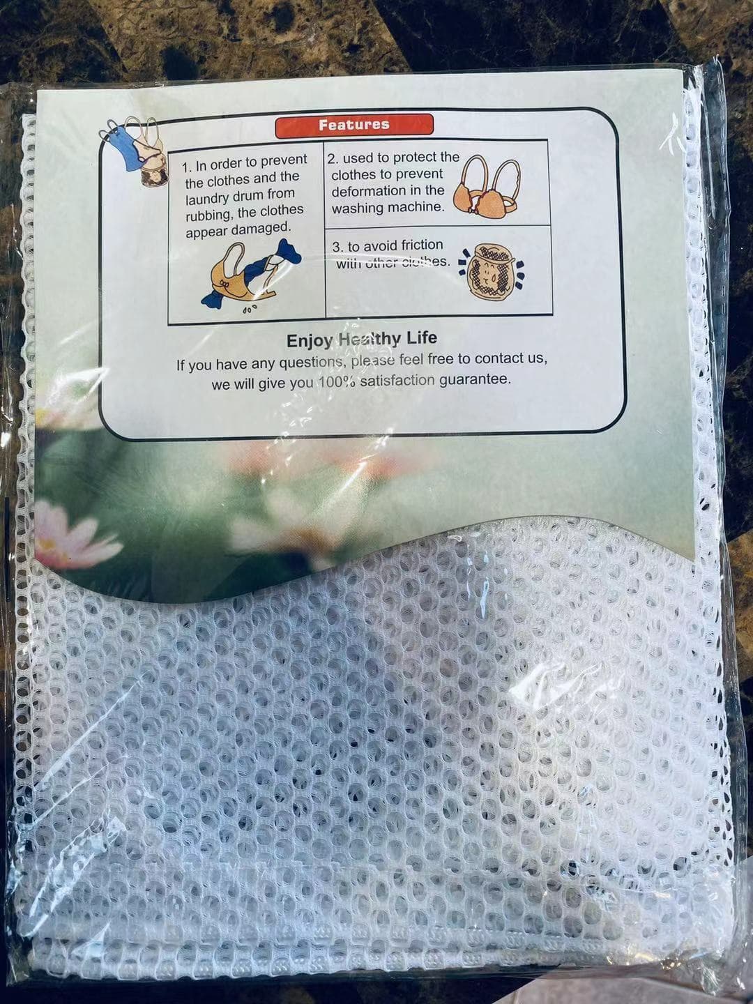 3x Large Laundry Bag Washing Mesh Net Drawstring 50x60cm Underwear Bra HeavyDuty 5