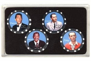 Rat Pack Collector Set 4 Chips