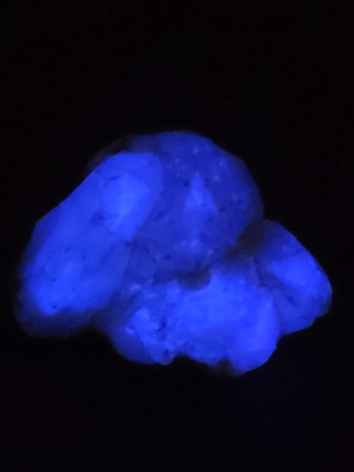Terlingua Calcite Phosphorescent Mineral Specimen 3.54 Oz 3