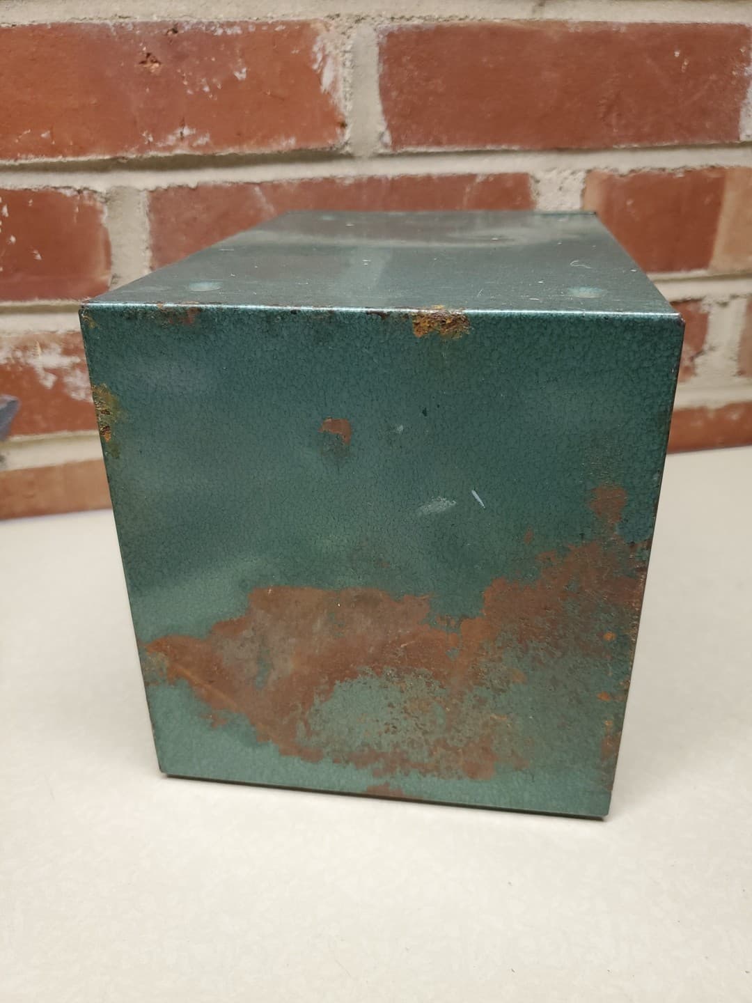 Vintage Wards Master Quality 4 Drawer Metal Tool Cabinet Small Parts Storage 5