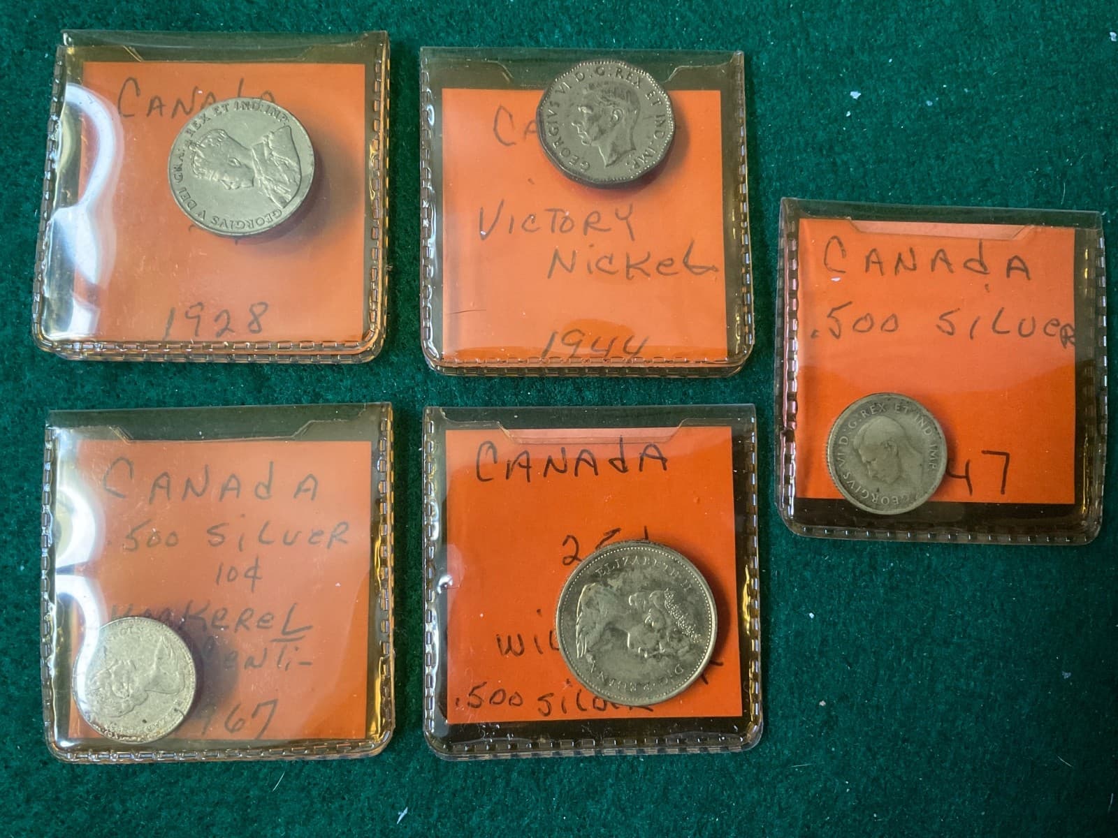 Canadian Coin Collection , Some Silver - R40