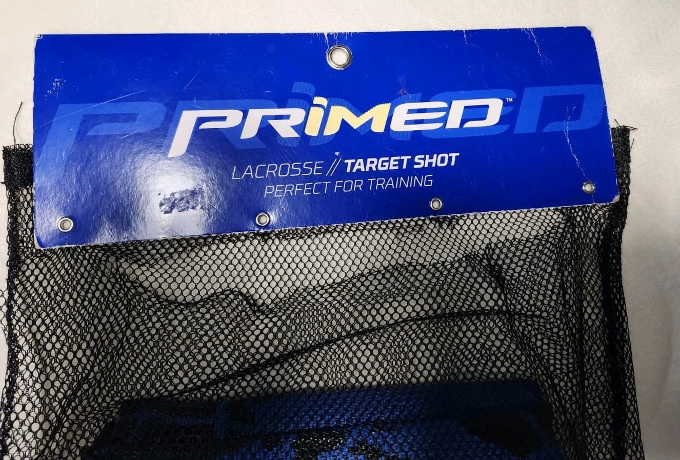 PRIMED Lacrosse Shooting Target - Shot Training- 6x6 Fits Standard Lacrosse Goal 2
