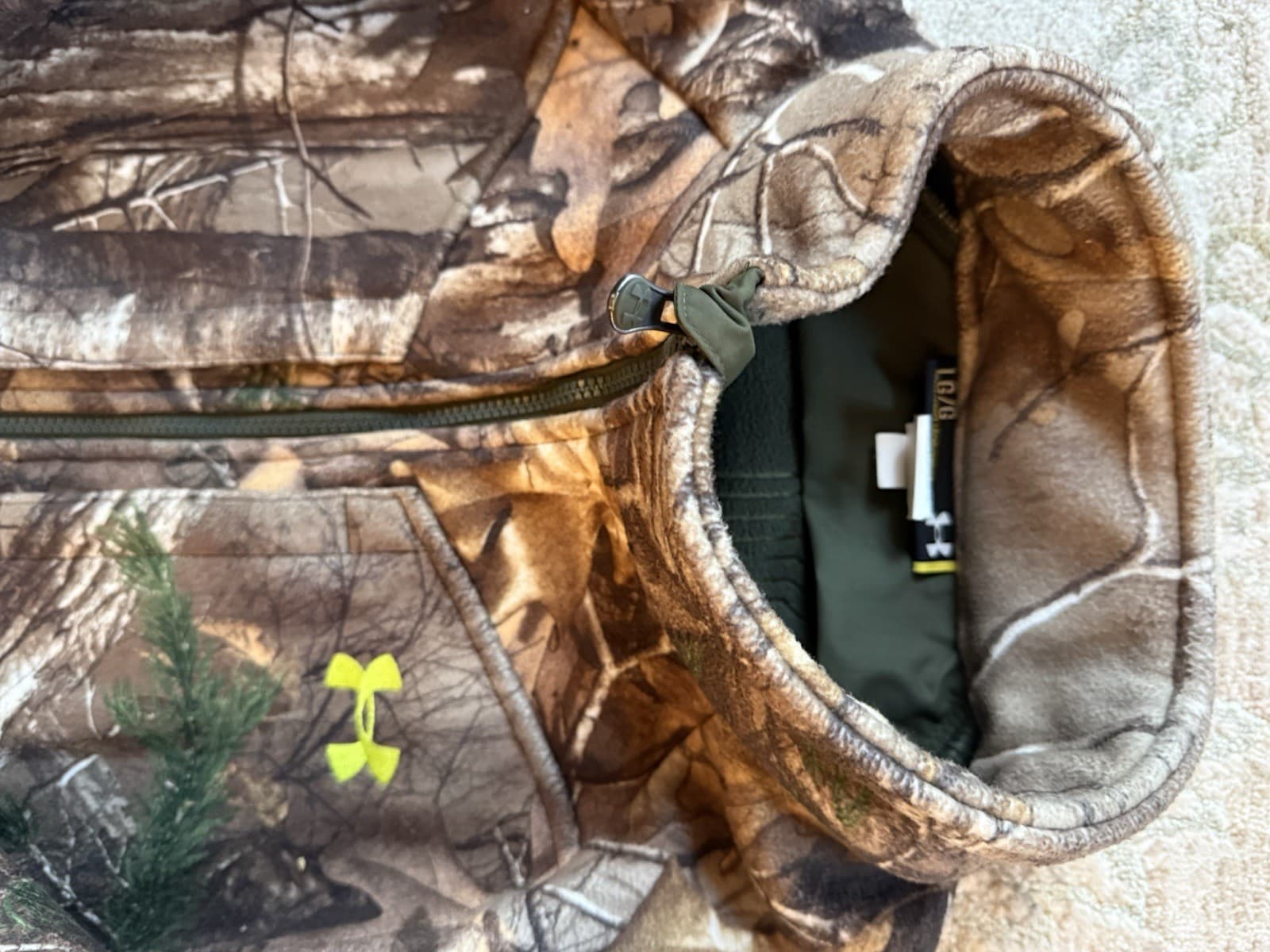 Under Armour Camo Jacket And Pants Set Infrared Fleece 2