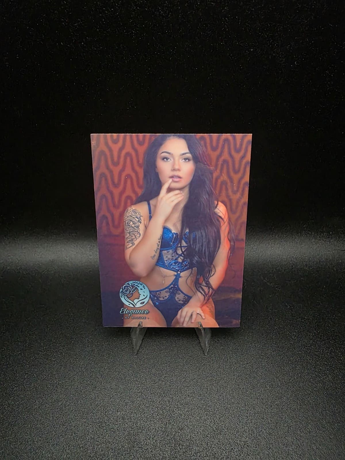 Skye Blue #3 (2025) eXcess Elegance of Allure [Custom ACEO Art Card]