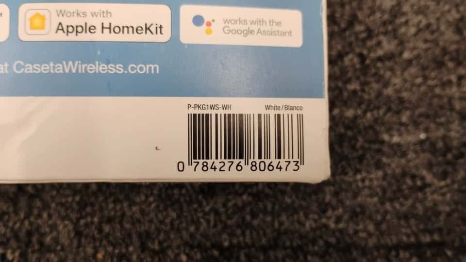 Lutron P-PKG1WS-WH Caseta Smart Switch Kit with Remote - White, New, A1 3