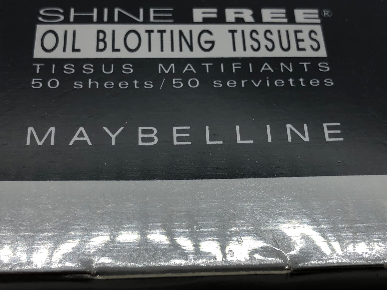 MAYBELLINE Oil Blotting Tissues Papers 50 Sheets In Pack Mattifying Sealed 3