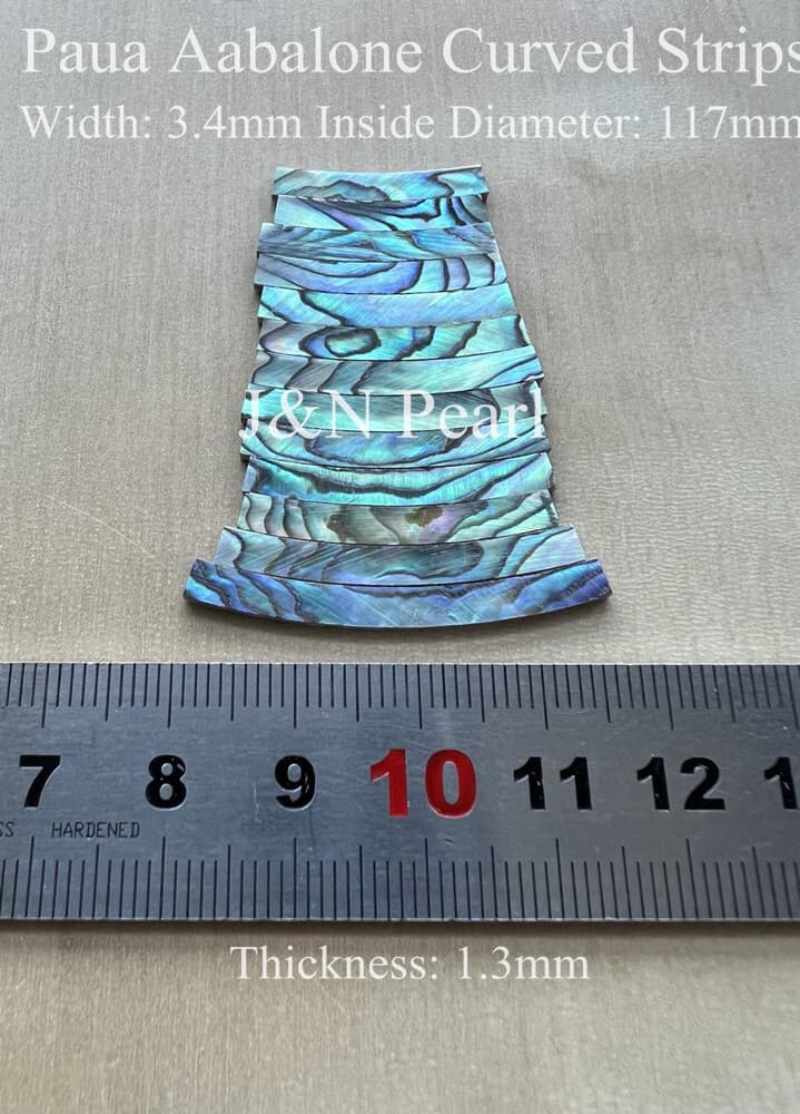 13" Long PA Rosette Strips,ID:117mm W:0.135"/3.4mm,Ready Fitted Ends