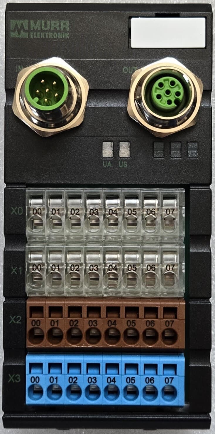 Murr Elektronik 56691 Terminal Module, Cube67, IP67, 8-Inputs 8-Channels