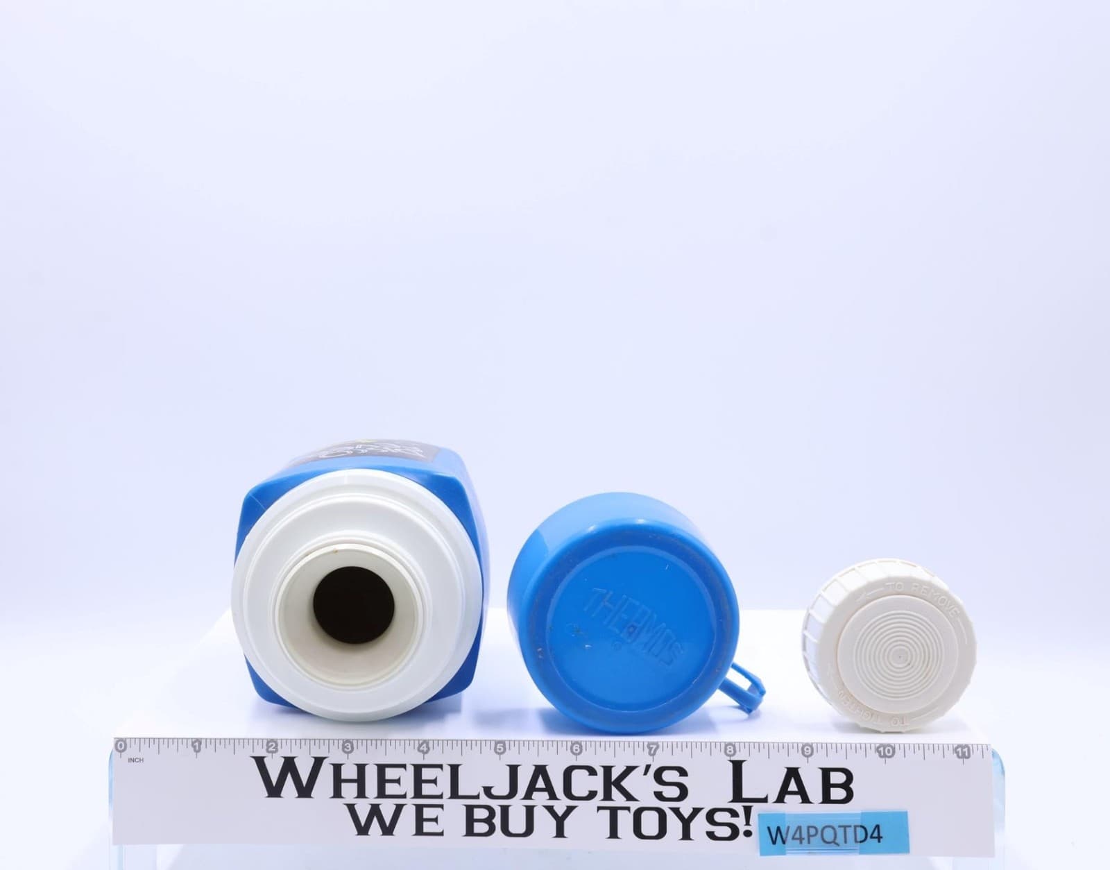 Disco Fever Blue Lunchbox W/ Thermos 1980 King-Seeley Vintage 6