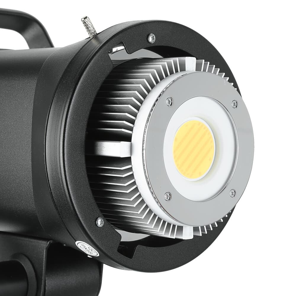 US Godox SL60IID Bowens COB LED Video Light+95cm Grid Softbox+2m Light Stand Kit 5