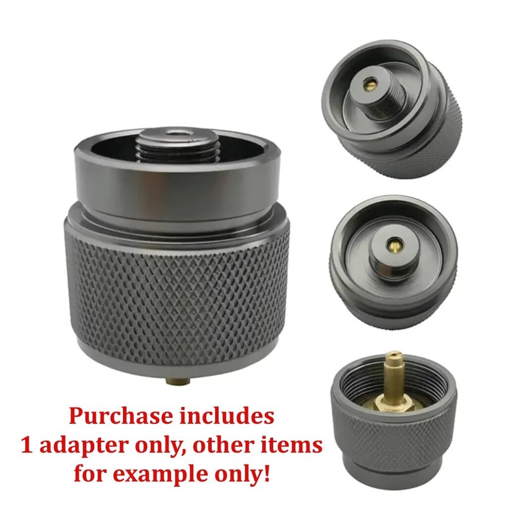 Propane to Butane Adapter Converter Conversion for Camping Stoves Lights Etc 5